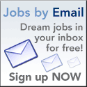 Sign up for jobs by email Sign up for jobs by email