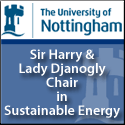 Sir Harry & Lady Djanogly Chair in Sustainable Energy