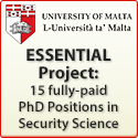 ESSENTIAL Project - 15 fully-paid PhD Positions in Security Science