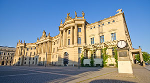 The German Research Landscape - An image of the old university building in Berlin, Germany