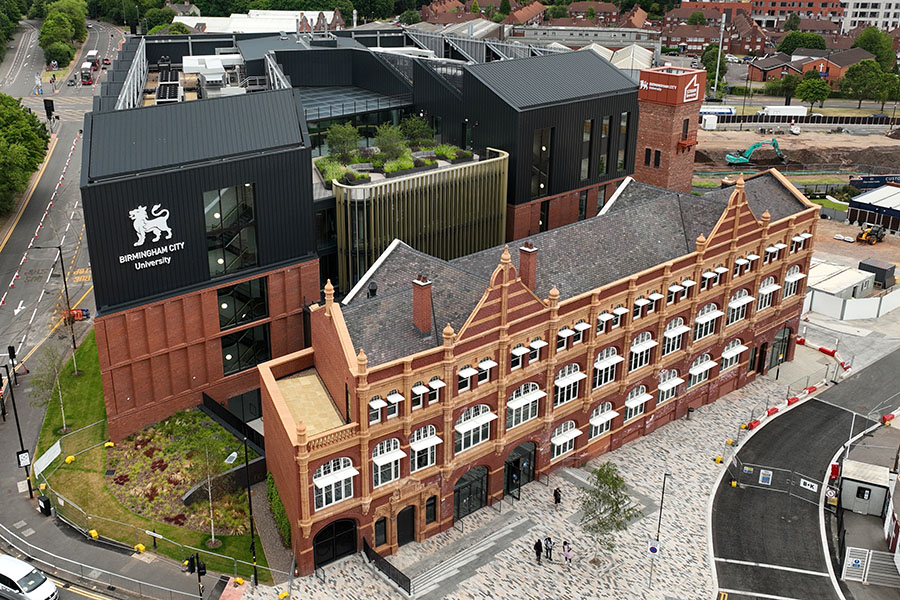 STEAMhouse Aerial View