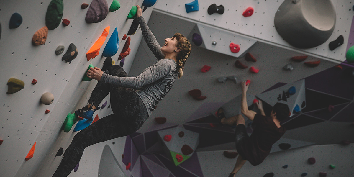 Indoor Rock-Climbing