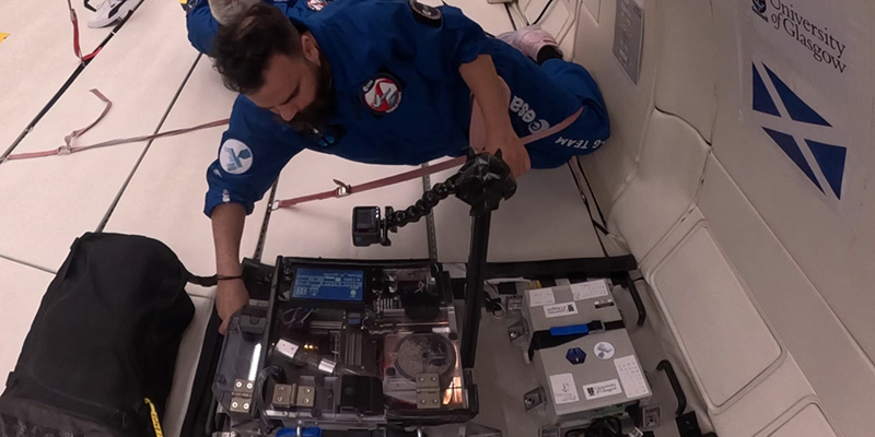 Research blasts off towards future space factory development