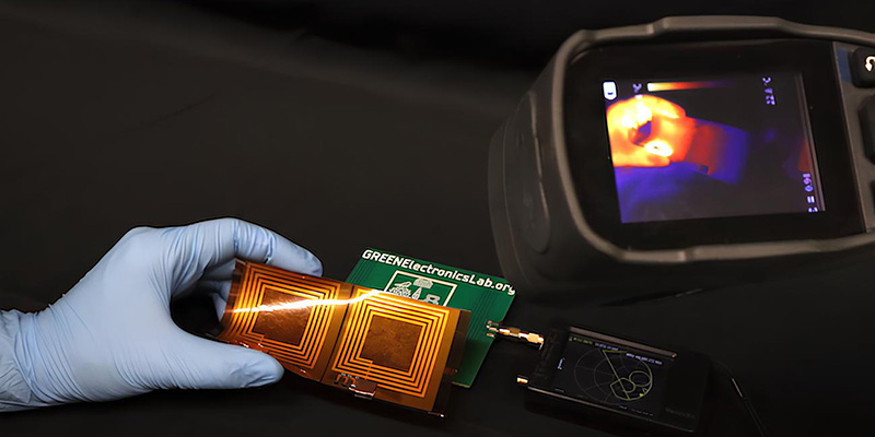 Chip-free wireless sensors could reduce environmental impact of electronic tags