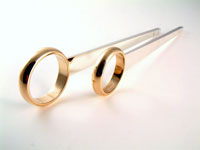 'His and Hers Tea stirrers' by Chris Green