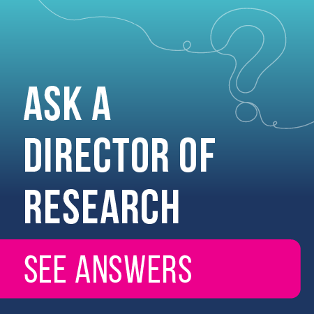 Ask a Director of Research – Byron Creese