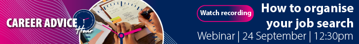 Jobs.ac.uk How to organise your job search, Webinar summary and recording