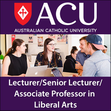 Lecturer/Senior Lecturer/Associate Professor in Liberal Arts