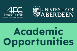 AFG College with the University of Aberdeen - Academic Opportunities