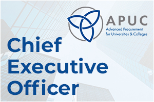 Advanced Procurement for Universities and Colleges - Chief Executive Officer