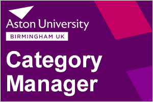 Aston University - Category Manager