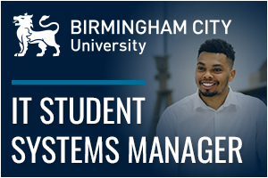 Birmingham City University - IT Systems Manager 