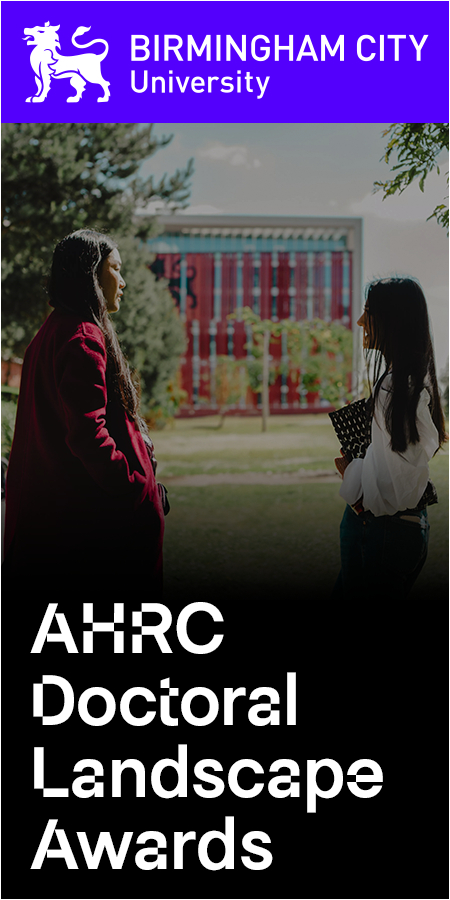 Birmingham City University - AHRC Doctoral Landscape Awards
