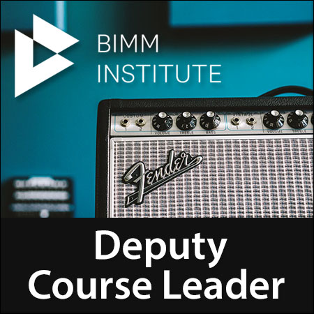 Deputy Course Leader - Popular Music Performance / Professional Musicianship
