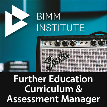 Further Education Curriculum & Assessment Manager