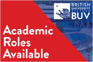 British University Vietnam - Academic Roles