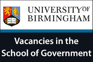 Vacancies in the School of Government
