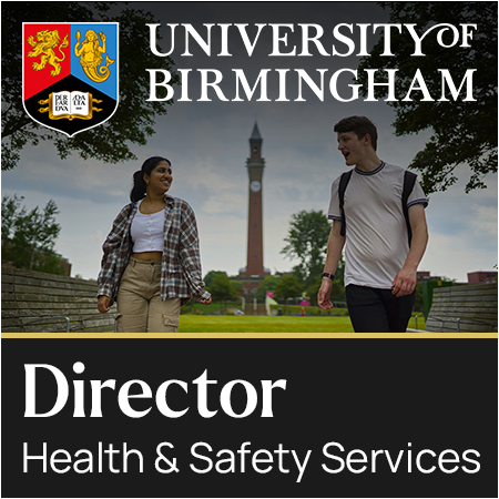 University of Birmingham - Interim Director of Health and Safety Services