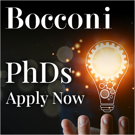 Bocconi University - PhD Opportunities