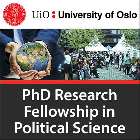 PhD Research Fellowship in Political Science