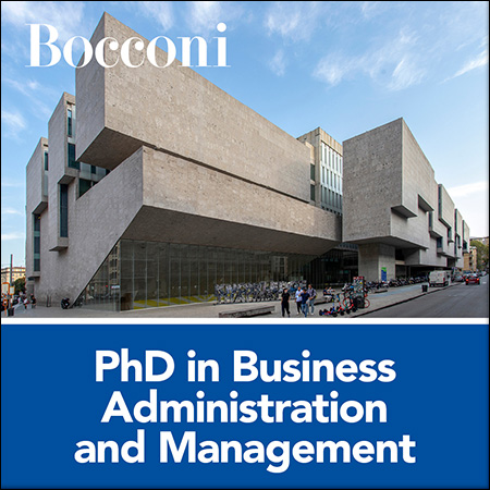 PhD in Business Administration and Management