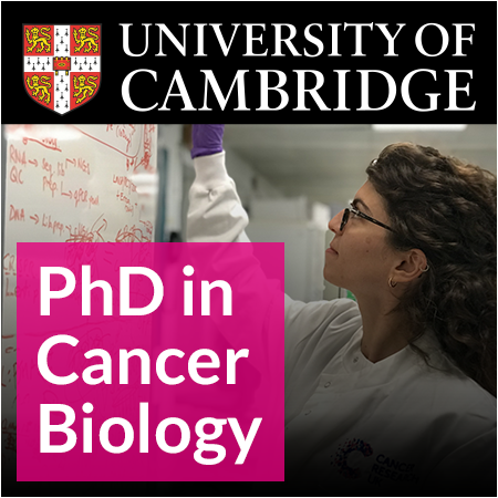 University of Cambridge - PhD Studentship - Single-Cell Spatial Multi-Omics for Cancer Biology