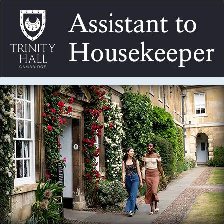 Trinity Hall - Assistant to Housekeeper