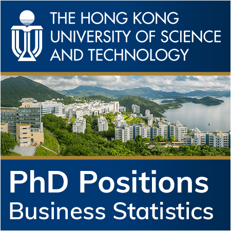 HKUST - PhD Positions in Business Statistics
