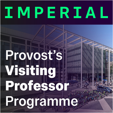 Imperial College London - Provost’s Visiting Professor Programme