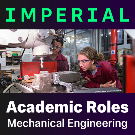Lecturer/ Senior Lecturer/ Reader/ Chair (Professor) in Mechanical Engineering