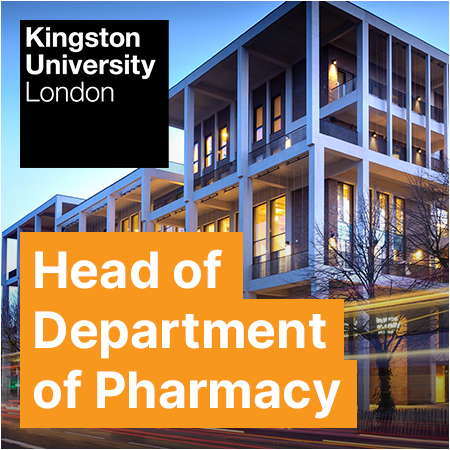 Kingston University - Head of Department of Pharmacy and Assc Prof/Prof