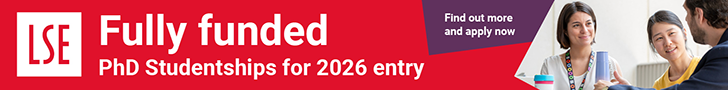PhD Studentship advert 2026