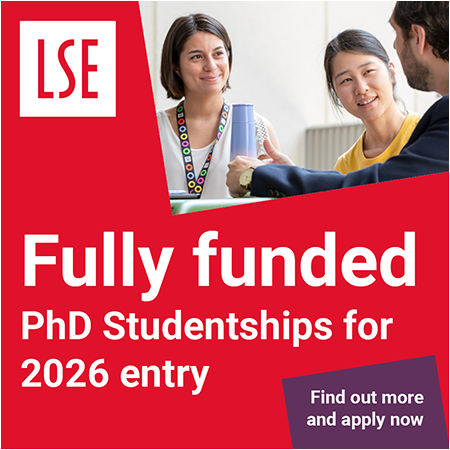 PhD Studentship advert 2026