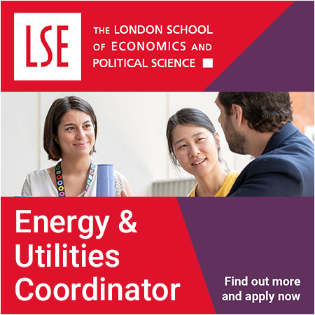 London School of Economics and Political Science - Energy & Utilities Coordinator