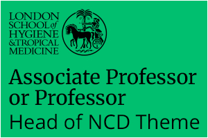 London School of Hygiene & Tropical Medicine - Associate Professor or Professor – Head of NCD Theme