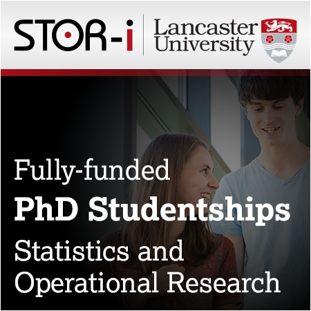 Fully funded PhD Studentships at the EPSRC Centre for Doctoral Training in Statistics and Operationa