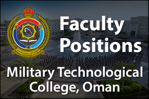Faculty Positions