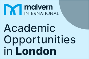 Malvern International - Academic Opportunities in London