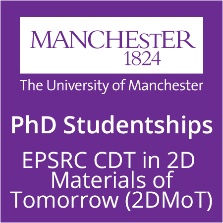 EPSRC CDT in 2D Materials of Tomorrow (2DMoT)
