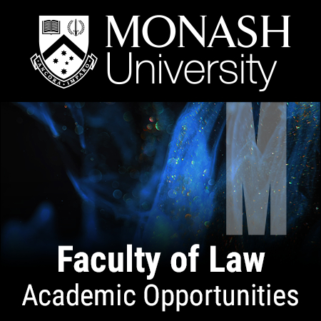 Academic appointment opportunities, Faculty of Law