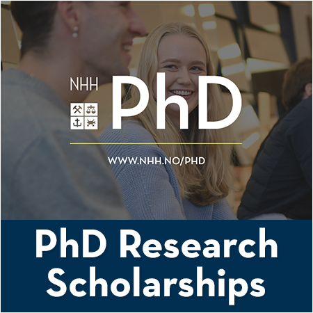 NHH - PhD Research Scholar Positions