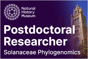 The Natural History Museum - Postdoctoral Researcher in Solanaceae Phylogenomics