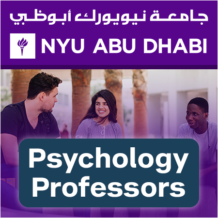New York University Abu Dhabi - Psychology Professor