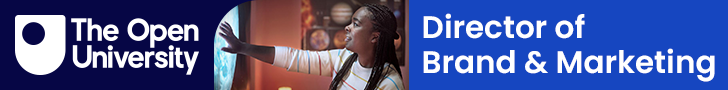 The Open University - Director of Brand and Marketing
