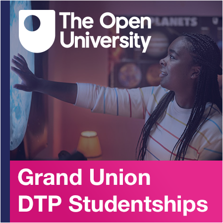 The Open University - Grand Union DTP Studentships