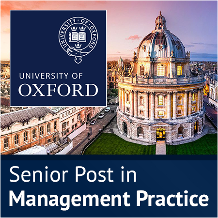 Senior Post in Management Practice - University of Oxford