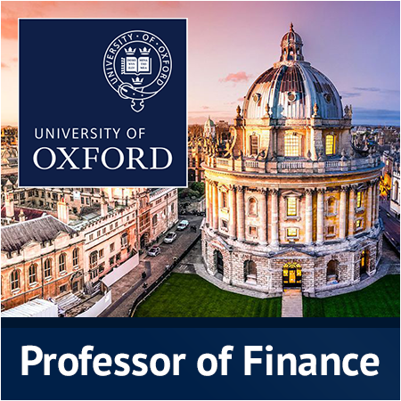University of Oxford - Associate Professorship (or Professorship) of Statistical Quantitative Financ
