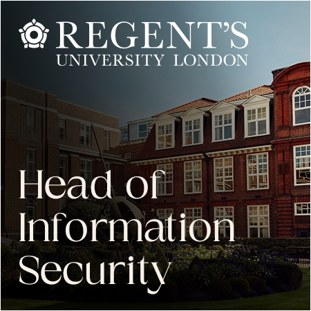 Regent's University London - Head of Information Security