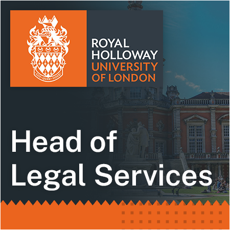 Royal Holloway, University of London - Head of Legal Services and University Counsel