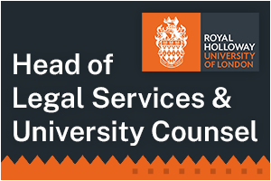 Royal Holloway, University of London - Head of Legal Services and University Counsel